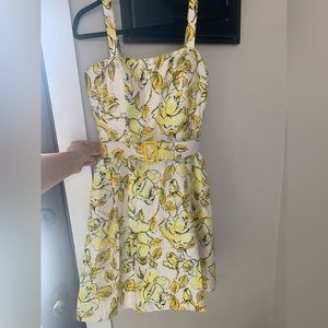 Jessica Howard Floral dress with belt